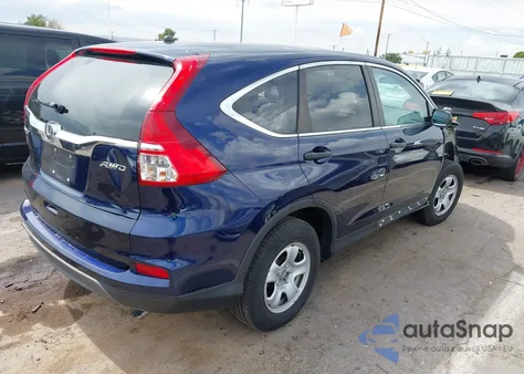 2015 Honda Cr-V Lx из США, поврежденный, VIN 5J6RM4H34FL124601